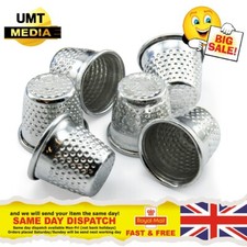 6 X Metal Thimbles - Finger
