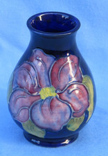 Moorcroft Miniature Ovoid Vase