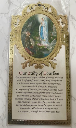Our lady lourdes wall - lady,