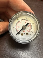 NEW, 40MM Pressure Gauge, 0-1 BAR, 0-15 PSI, 1/8 BSP