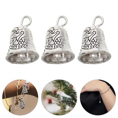 30pcs silver alloy bell - 30pcs,