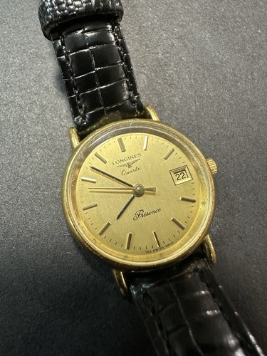 Longines presence ladies 9ct - longines,