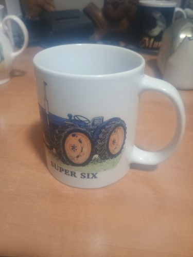 Super six tractor mug cup - super,