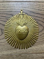 Golden Radiant Sacred Heart