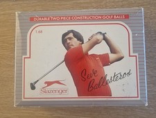 Rare Seve Ballesteros Vintage Slazenger Golf Balls X 3 plus 6 X Vintage Balls.