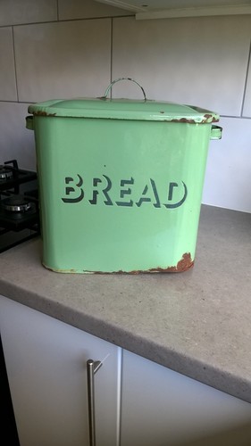 Vintage green enamel - vintage,