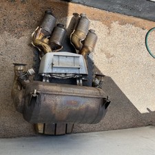 GENUINE LAMBORGHINI AVENTADOR LP700 MUFFLER & 2 EXHAUST TIPS