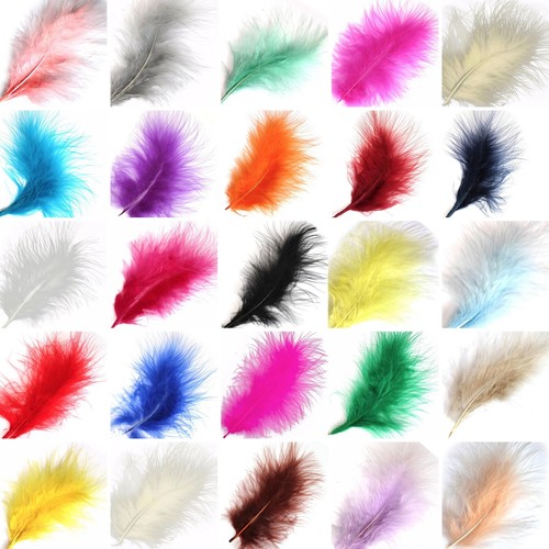 Marabou feathers per pack - 20,