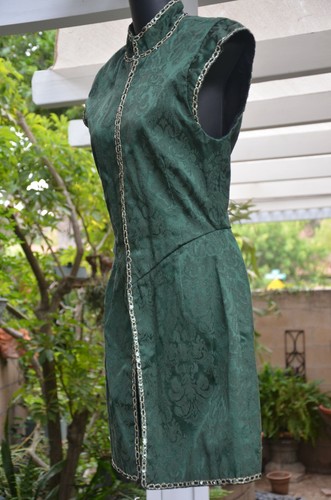 Renaissance green brocade - renaissance,