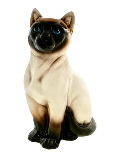 Cat statue large ceramic - large,