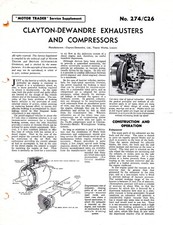 Clayton Dewandre Exhausters &