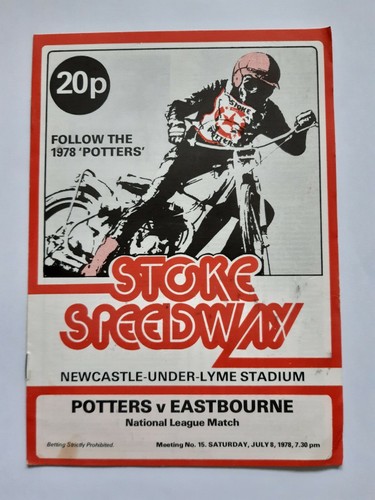 Stoke eastbourne speedway - vs,