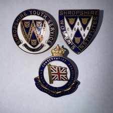 Enamel badges Shropshire WI