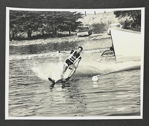 1960s water skiing man ski - skiing,