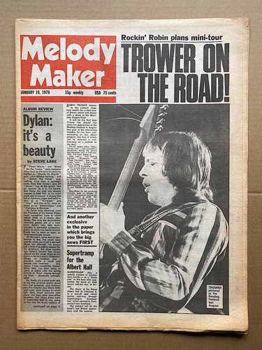 Robin trower melody - robin,