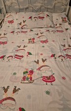 Kids Christmas Themed Polycotton Single Bed Duvet Cover Set By Next