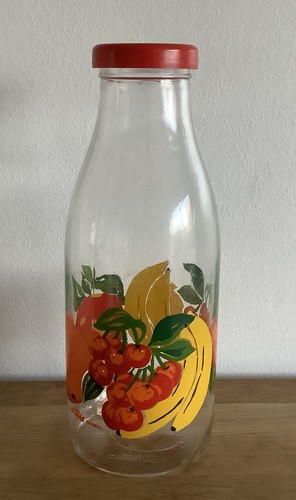 Vintage france glass bottle - vintage,