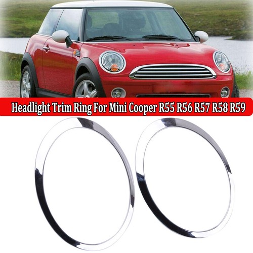 2pcs chrome headlight - 2pcs, cover