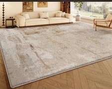 Cream Shimmer Luxury Look Rug 120x180