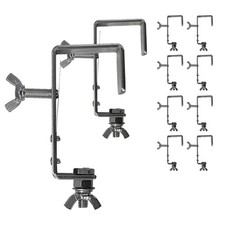 FX Lab 10x Silver G Clamps