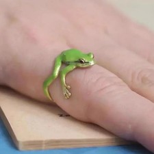 Cute Frog Adjustable Open Band