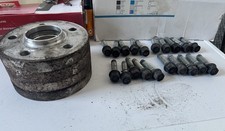 Ford 5x108 PCD Hubcentric Spacers 20mm Wide 65.1 TO 63.4CB & 20 Bolts  peugeot