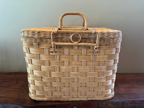 Vintage large hand - hand, woven
