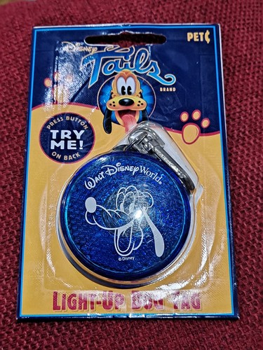 Disney pluto light dog tag - disney,