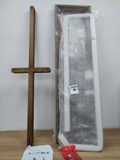 Home ESPRIT Side Table Brown Glass Spruce 120 x 33 x 75 cm