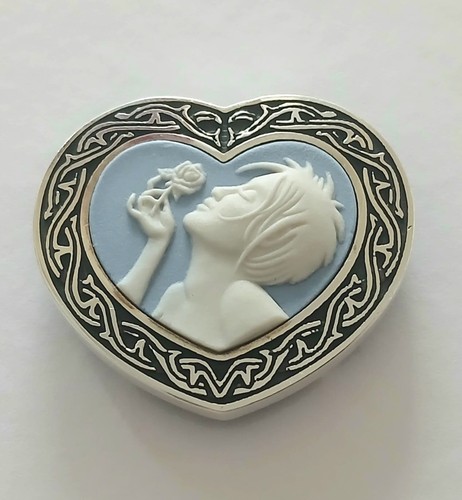 Wedgwood jasper blue heart - wedgwood,