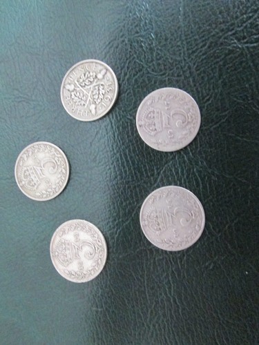 George silver threpeny bit - george,