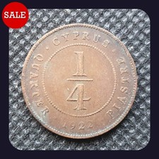 CY119 | 1922 Cyprus 1/4