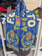 FC Porto 90's Football Scarf  (Not Shirt) Blue Yellow 1995 Vintage