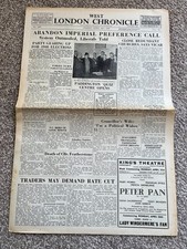 west london chronicle april 18th  1947 -  close redundant churches says vicar