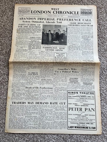 West london chronicle april - west,