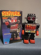 Vintage rare old space robot - old,