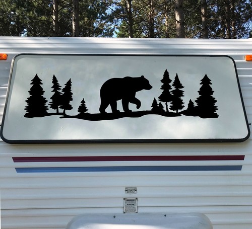 Bear forest scene rv - v1, |