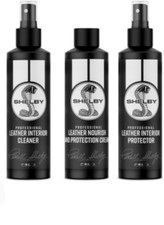 Auto  Leather Care Kit SHELBY Cleaner Protector & Nourish (box damaged) m20