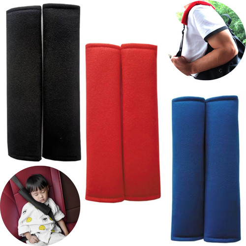 Car seat belt - x, pads