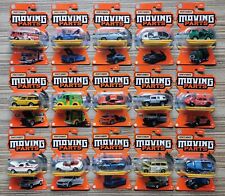 MATCHBOX MOVING PARTS SERIES - PORSCHE, CHEVY, BMW, TOYOTA, CORVETTE, SUBARU....