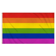 Rainbow Flag 5x3Ft Large Gay Pride Flag LGBTQ+ Festival Parade Flag Pride Flags