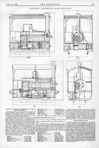 Krauss tramway locomotive - krauss's,