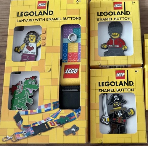 Legoland windsor enamel pin - enamel,