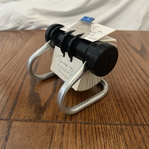 Rolodex rotary open card - open, file