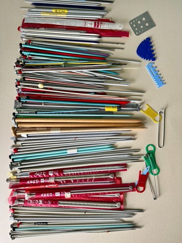 Huge vintage knitting needle - vintage,