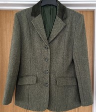 Ladies Hunter Green Tweed