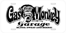 Gas Monkey Aluminum Novelty