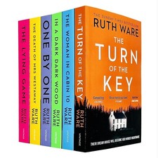 Ruth Ware Collection 6 Books Set Turn of the Key,Woman in Cabin 10, Lying Game