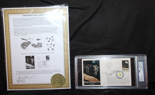 Nasa buzz aldrin signed - buzz,
