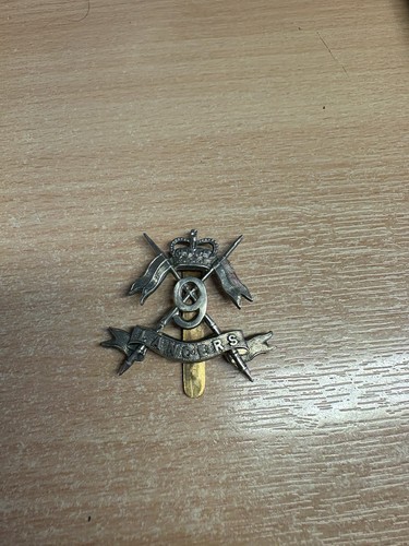 British army cap - badge, the